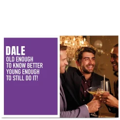 Clearance Photo Wordee Birthday Card - Know Better For Uncle|For Son