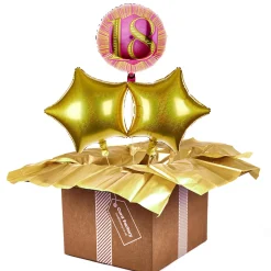 Discount Pink & Gold 18th Birthday Balloon Bouquet - DELIVERED INFLATED! 18Th Birthday|Birthday Party