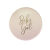 Card Factory Pink Baby Girl Paper Plates - Pack of 8