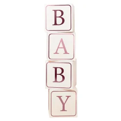 Sale Pink Baby Jumbo Blocks Baby Shower Party