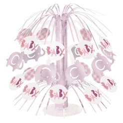 Clearance Pink Elephant Baby Shower Accessories Kit Confetti & Foiletti|Baby Shower Party