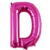 Card Factory Pink Letter D Air-Inflated Balloon