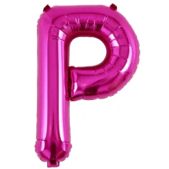 Pink Letter P Air-Inflated Balloon Letter Balloons|Congratulation Balloons