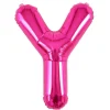 Card Factory Pink Letter Y Air-Inflated Balloon