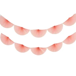 Online Pink Paper Fan Garland 2m Banners & Bunting|Hen Party