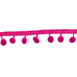 Kids Card Factory Pink Pom Pom Ribbon Trim