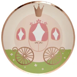 Online Pink Princess Party Tableware & decorations Bundle - 8 Guests Tableware|Birthday Party