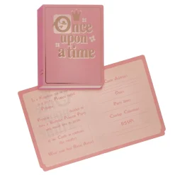 Online Pink Princess Party Tableware & decorations Bundle - 8 Guests Tableware|Birthday Party