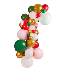 Card Factory Pink, Red, Green & Gold Balloon Arch Kit