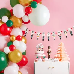 Card Factory Pink, Red, Green & Gold Balloon Arch Kit