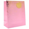 Kids Card Factory Pink Speckle Large Portrait Gift Bag - Multipack of 4