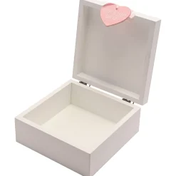 Card Factory Pink Wooden My Special Keepsakes Box