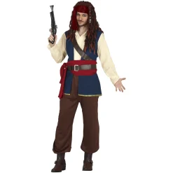 Card Factory Pirate Man Adult Fancy Dress Costume