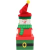 Kids Card Factory Plush Christmas Elf Gift Boxes - Set Of 3