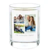Best Pomegranate & Cashmere Scented Photo Candle - 3 Photos Any Message Photo Gifts|Scented Candles