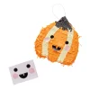 Card Factory Pumpkin Pinata & Face Sticker Sheet