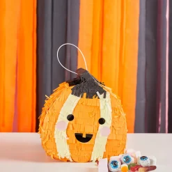 Card Factory Pumpkin Pinata & Face Sticker Sheet
