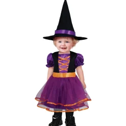 Hot Purple Baby Witch Costume Halloween Party