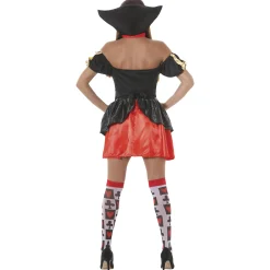 Hot Queen of Hearts Adult Fancy Dress Costume Fancy Dress|Halloween Party