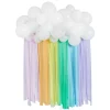 Kids Card Factory Rainbow Cloud Latex Balloon Backdrop Kit