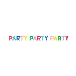 Sale Rainbow Party Accessories Kit Tableware|Banners & Bunting