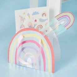 Outlet Rainbow Party Bags - Pack of 5 Bags & Favours|Birthday Party