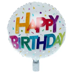 New Rainbow Text Happy Birthday Balloon Bouquet - DELIVERED INFLATED! Kids Birthday Party|Balloons For Kids