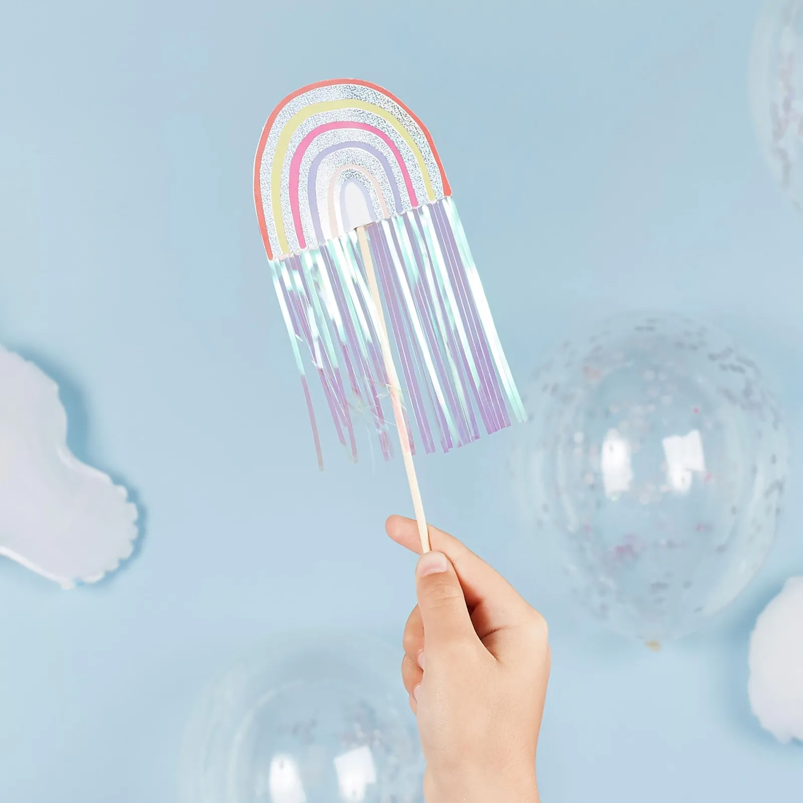 Online Rainbow Wands - Pack of 5 Bags & Favours|Birthday Party