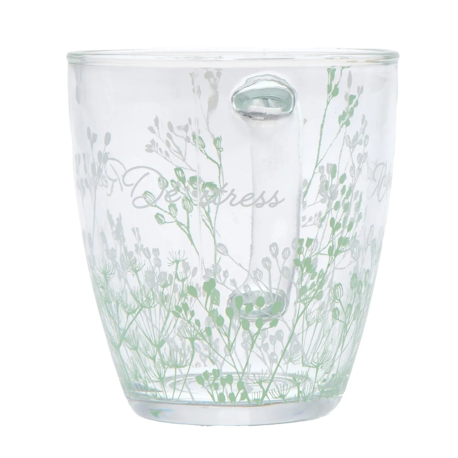 Card Factory Relax, De-stress & Unwind Glass Mug In A Box