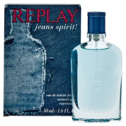 Online Replay Jeans Spirit! For Him Eau De Toilette 50ml Beauty Gifts|Birthday Gifts