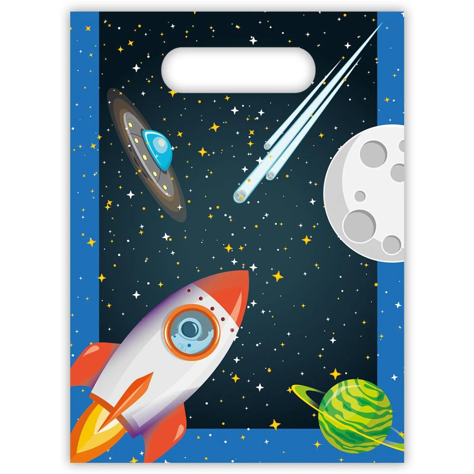 Best Rocket Space Party Tableware & Decorations Bundle - 16 Guests Tableware|Birthday Party