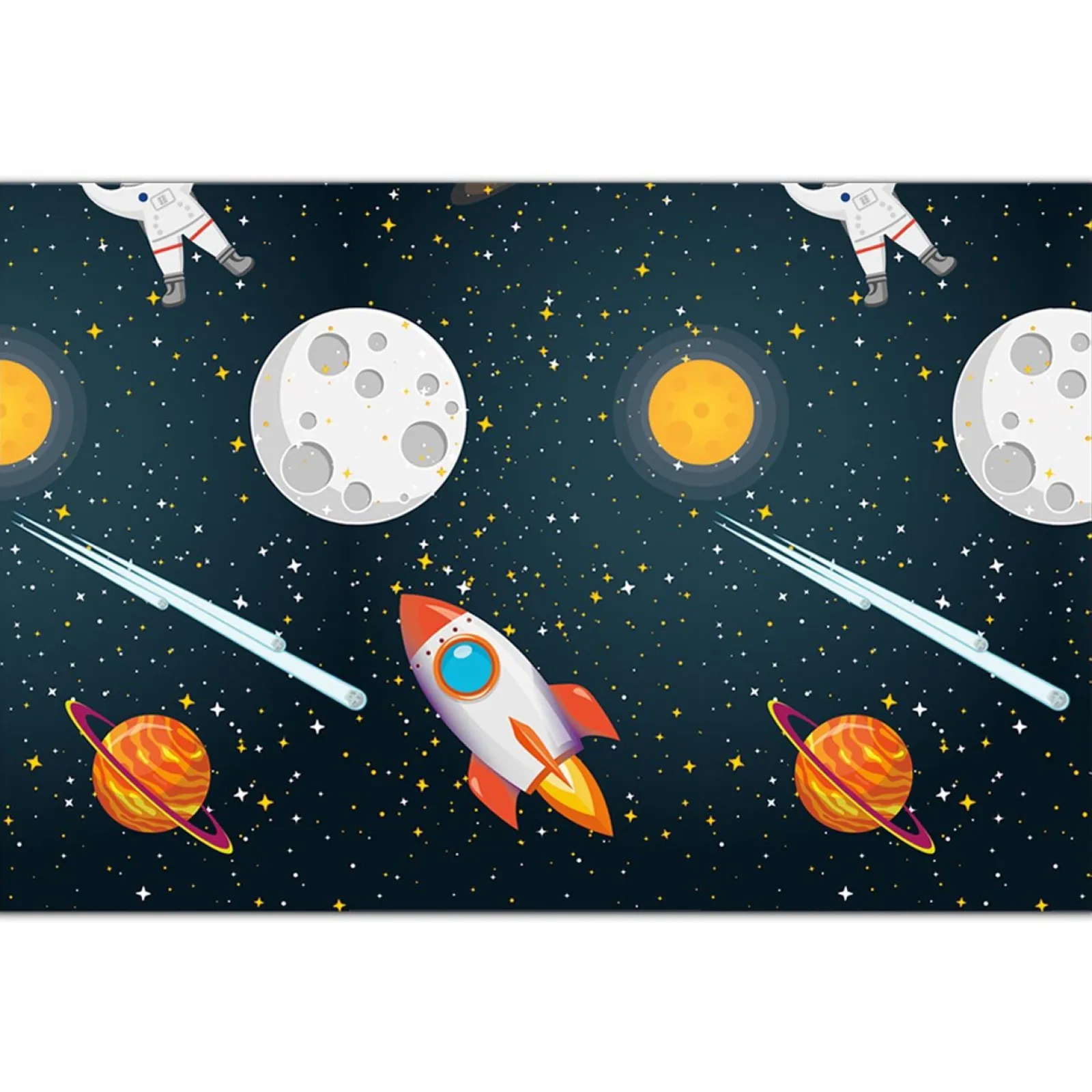 Best Rocket Space Party Tableware & Decorations Bundle - 16 Guests Tableware|Birthday Party