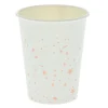 Card Factory Rose Gold Confetti Party Cups - Pack of 8