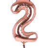 Best Rose Gold Number 2 Giant Foil Helium Balloon INFLATED Kids 21St Birthday|Birthday Party