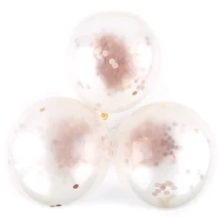 Rose Gold Party Tableware & Decorations Bundle - 16 Guests 100Th Birthday|90Th Birthday