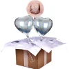 Card Factory Rose Gold 21st Birthday Balloon Bouquet - DELIVERED INFLATED!