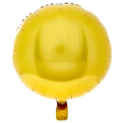 Kids Card Factory Round 18-Inch Gold Holographic Foil Helium Balloon