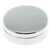 Card Factory Round Silver Plated Trinket Box