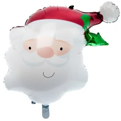 Kids Card Factory Santa Head 22-Inch Foil Helium Balloon