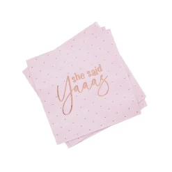 Online She Said Yaaas Paper Napkins - Pack of 16 Tableware|Hen Party