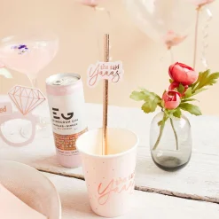 Card Factory She Said Yaaas Paper Straws - Pack of 16