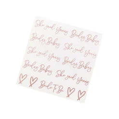 Best She Said Yaaas Temporary Tattoo Sheets - Pack of 2 Bags & Favours|Hen Party