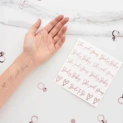 Best She Said Yaaas Temporary Tattoo Sheets - Pack of 2 Bags & Favours|Hen Party