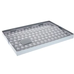 Kids Card Factory Silver & White Trees Flat-Pack Christmas Gift Box