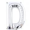 Best Silver Letter D Air-Inflated Balloon Balloons For Him|Balloons For Her