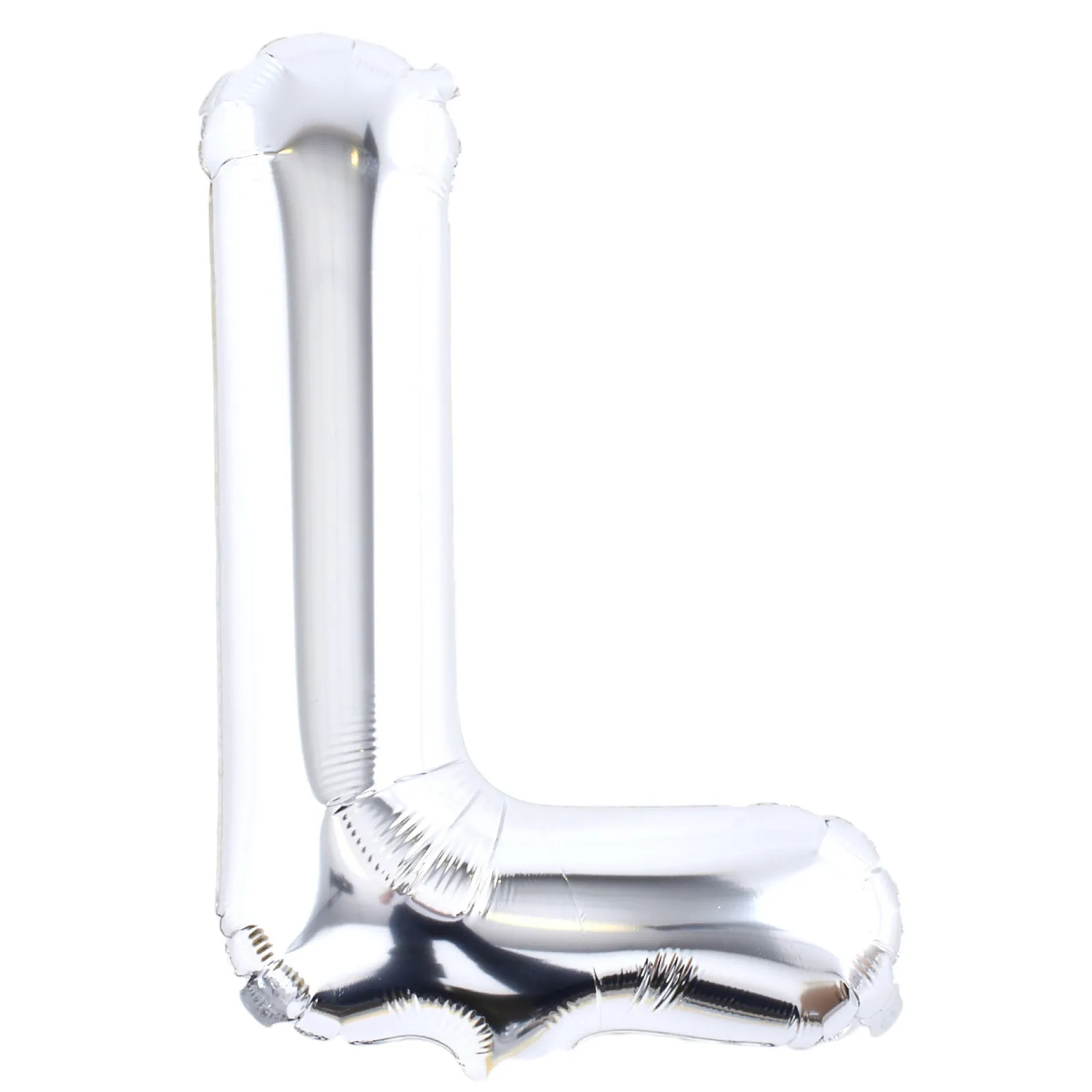 Card Factory Silver Letter L Air-Inflated Balloon
