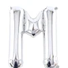 Kids Card Factory Silver Letter M Air-Inflated Balloon
