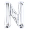 New Silver Letter N Air-Inflated Balloon Balloons For Him|Balloons For Her