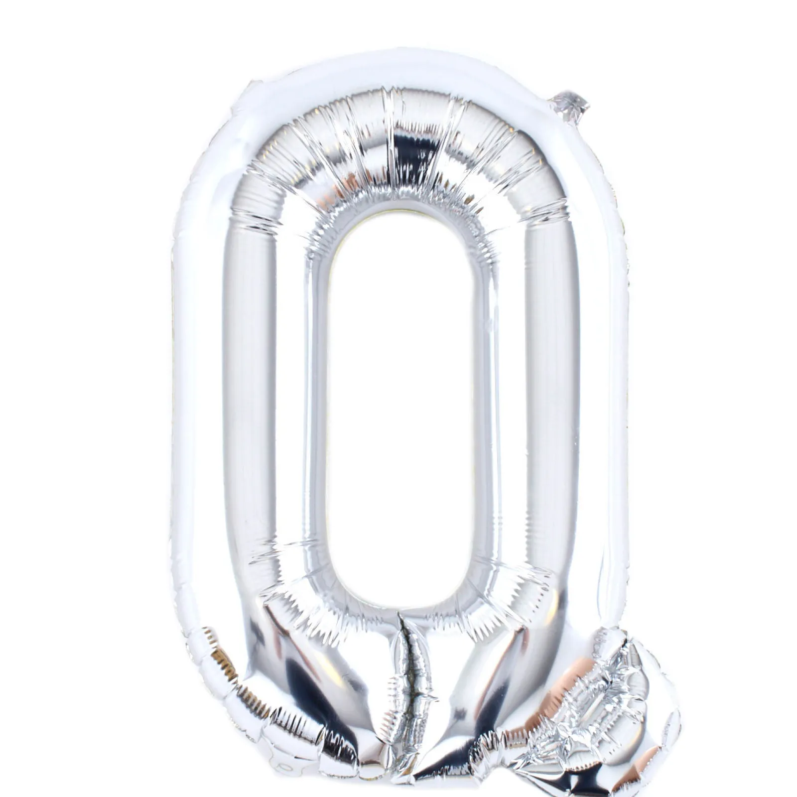 Card Factory Silver Letter Q Air-Inflated Balloon