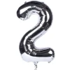 Card Factory Silver Number 2 Foil Giant Helium Balloon - Uninflated